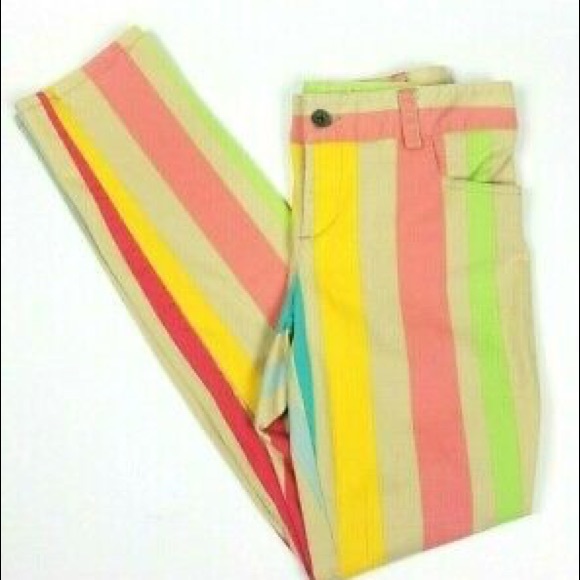 Alice + Olivia Denim - Alice and Olivia Multi Stripe